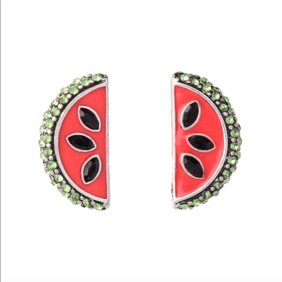 Pretty watermelon earrings🍉 - Picture 2 of 7
